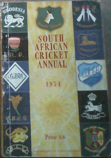 Image for South African Cricket Annual 1954