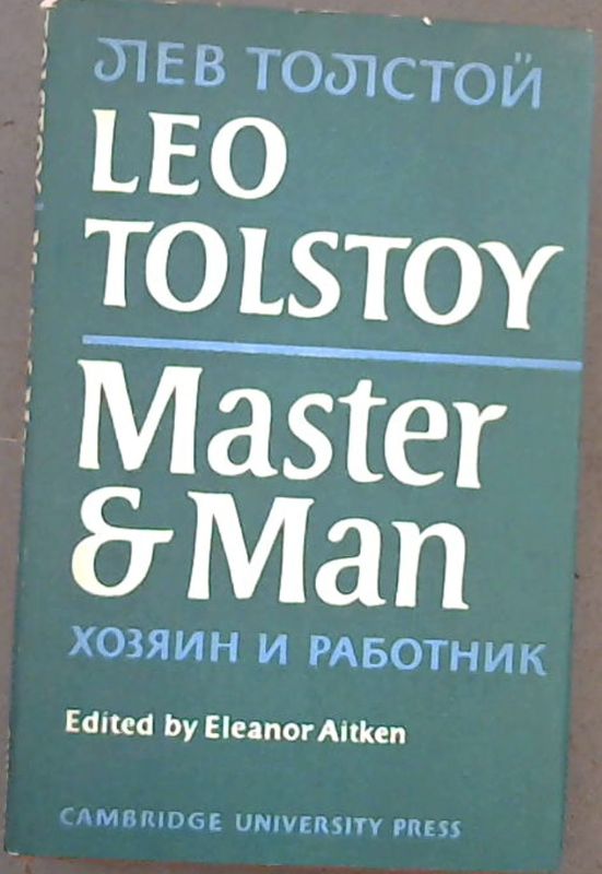 Image for Master and Man