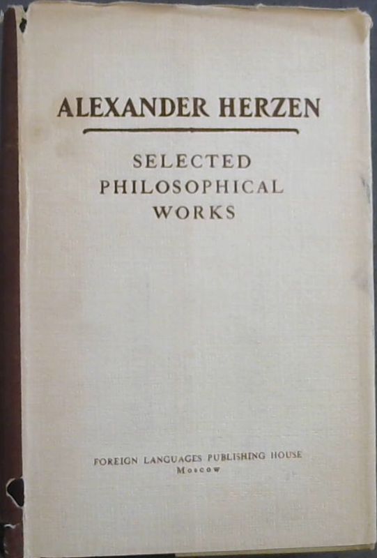 Image for Selected Philosophical Works
