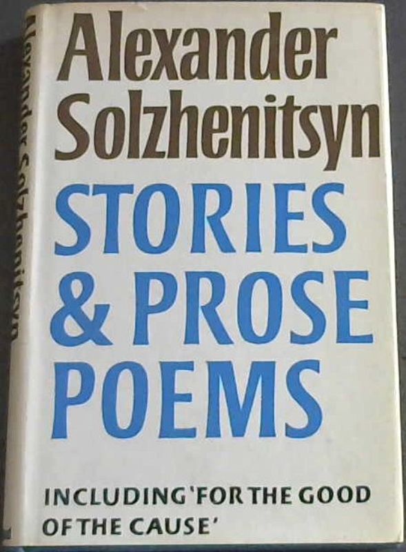 Image for Stories & Prose Poems