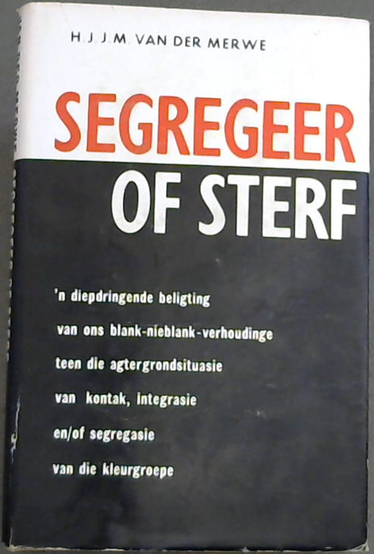 Image for Segregeer Of Sterf
