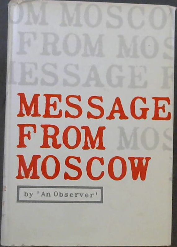 Image for Message from Moscow