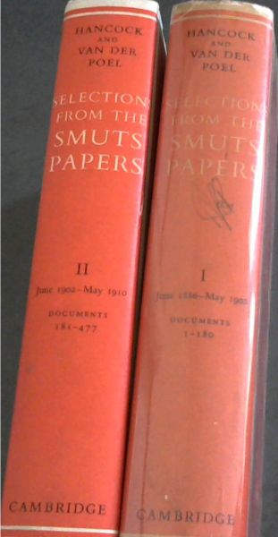 Image for Selections From the Smuts Papers : Volume I - June 1886-May 1902