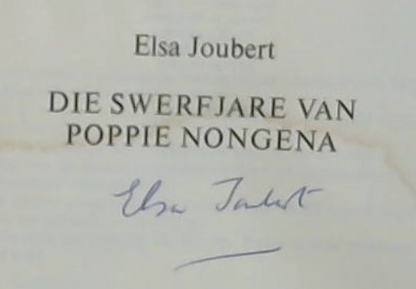 Image for Die Swerfjare van Poppie Nongena