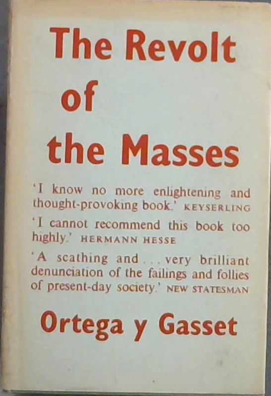 Image for The Revolt of the Masses