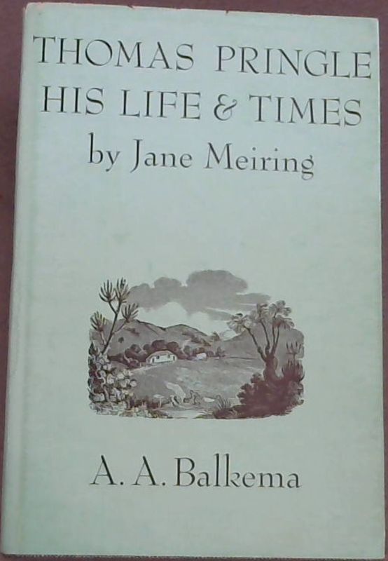 Image for Thomas Pringle: His Life and Times