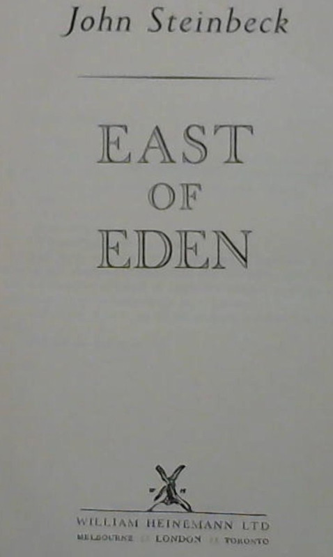 Image for East of Eden