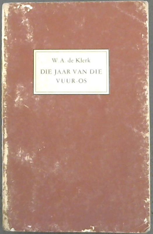 Image for Die Jaar van die Vuur-Os