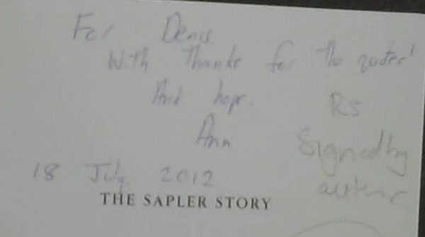Image for The Sapler Story
