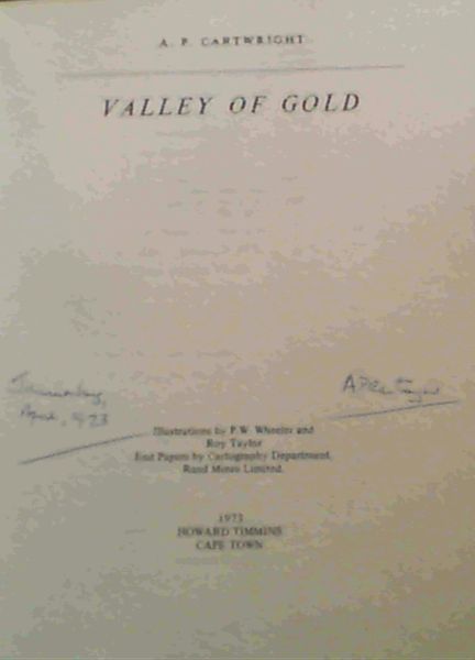 Image for Valley of Gold