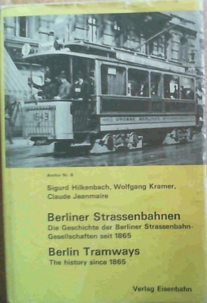 Image for Berlin Tramways The History Since 1865