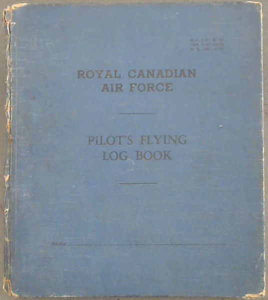 Image for Royal Canadian Air Force Pilot's Flying Log Book