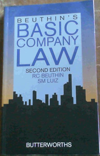 Image for Beuthin's Basic Company Law