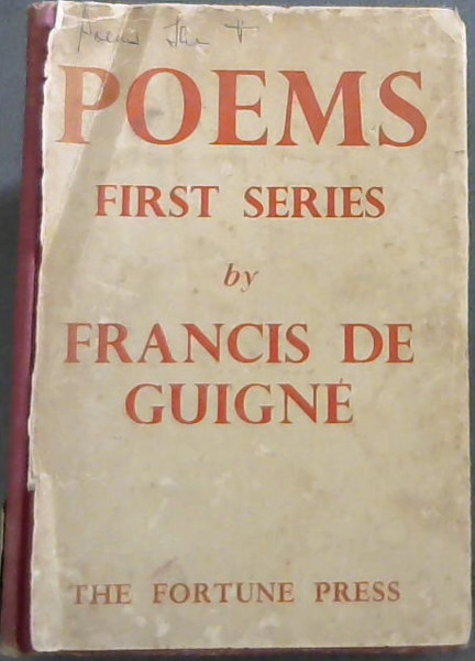 Image for Poems - First Series