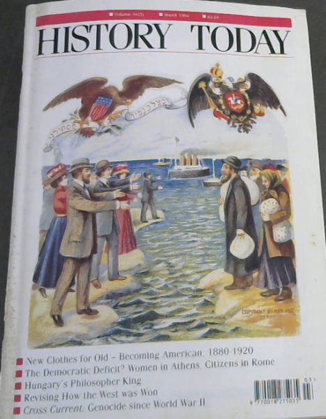 Image for History Today. Vol. 44 No. 3. March 1994