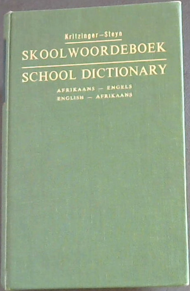 Image for Skoolwoordeboek: Afrikaans-Engels, English-Afrikaans