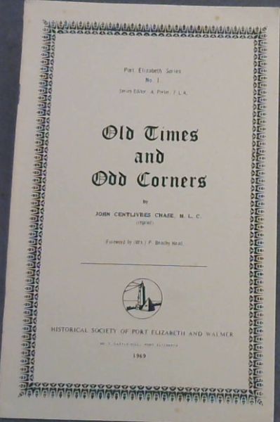 Image for Old Times and Odd Corners (Port Elizabeth Series No. 1)