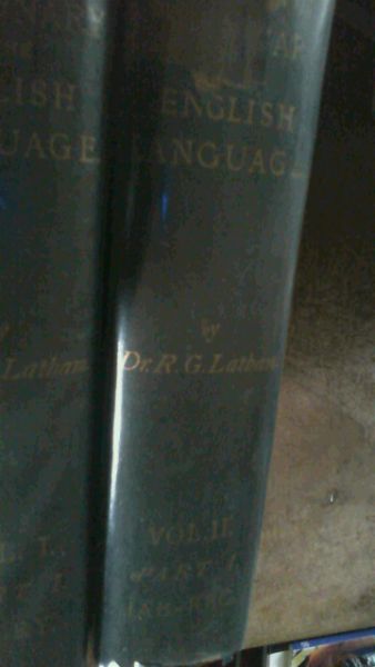 Latham, Robert Gordon .. A Dictionary Of The English Language 4 Vols - Picture 1 of 3