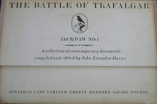 Image for The Battle of Trafalgar - A collection of contemporary documents (Jackdaw No 1)