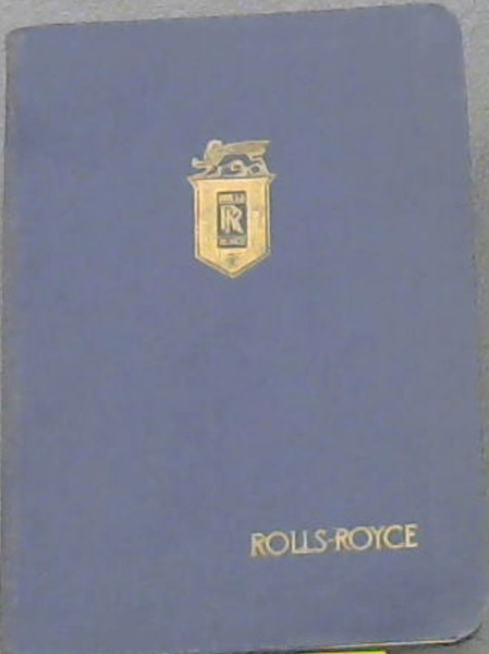 Image for Rolls-Royce Conversion Tables: Factors, Basic Units and Definitions