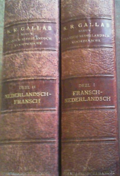 Image for Nieuw Fransch - Nederlandsch Woordenboek Deel I & Deel II
