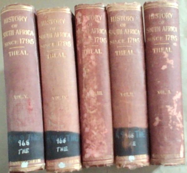 Image for History of South Africa since 1795 - five volumes