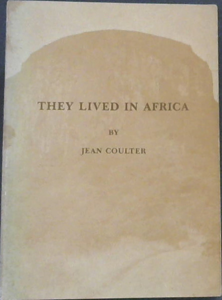 Image for They Lived in Africa