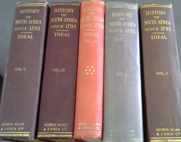 Image for History of South Africa since 1795 - five volumes