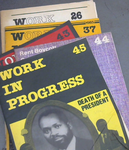 Image for Work in Progress (WIP) : Nos. 26,37, 43, 44, 45