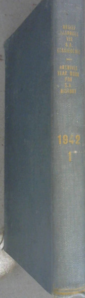 Image for Argief-jaarboek vir Suid-Afrikaanse Geskiedenis / Archives Year Book for South African History - Vyfde Jaargang - Deel I / Fifth Year - Part I 1942
