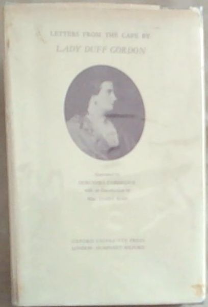 Image for Letters from the Cape by Lady Duff Gordon