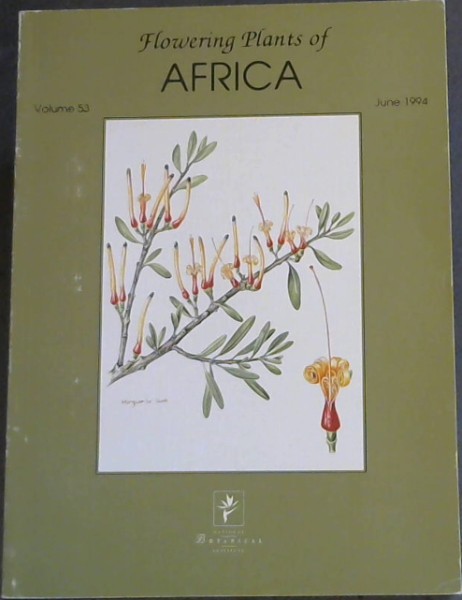 Image for Flowering Plants of Africa - A magazine containing colour plates with descriptions of flowering plants of Africa and neighbouring islands (Volume 53)