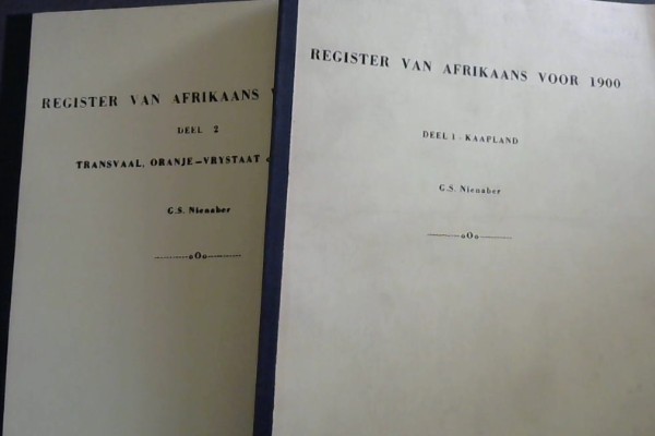 Image for Register van Afrikaans voor 1900, Deel 1 + 2