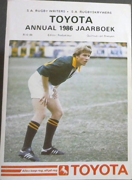 Image for Toyota Annual 1986 Jaarboek