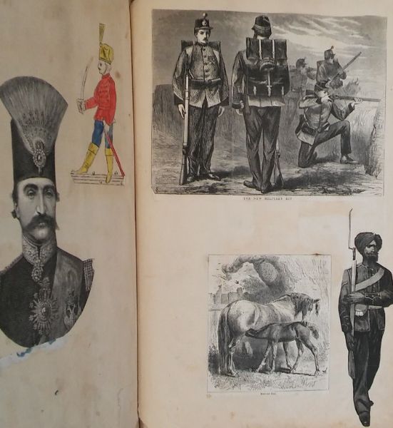 Image for Victorian Scrapbook of illustrations, tearsheets, pictures