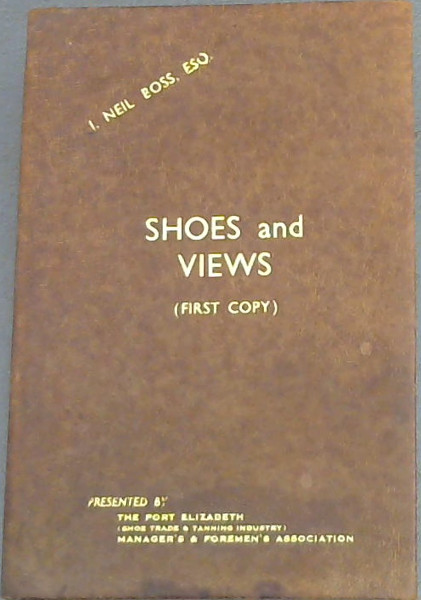 Image for Shoes & Views : Vol 1 No 1, July, 1935