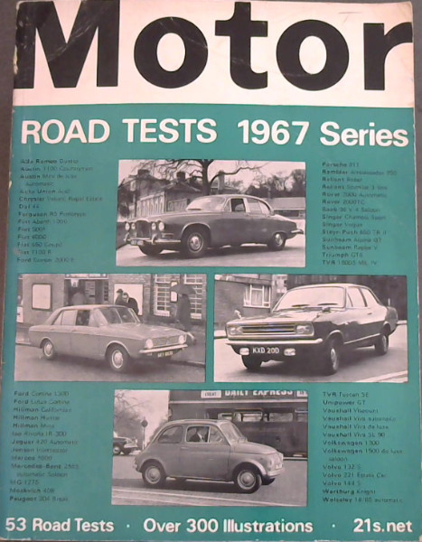 Image for Motor Road Tests 1967 Series
