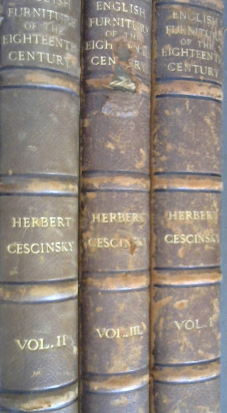 Image for English Furniture of the Eighteenth Century - 3 Vols.