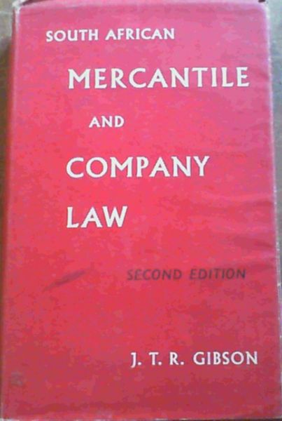 Image for South African Mercantile & Company Law