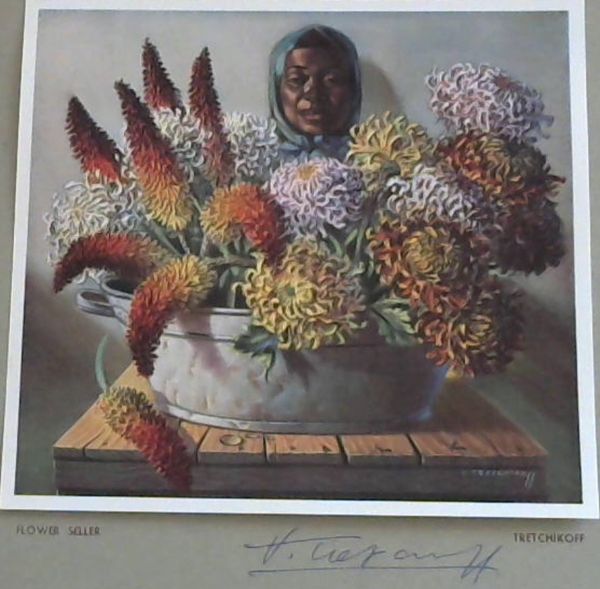 Image for Tretchikoff Print - Signed: Flower Seller