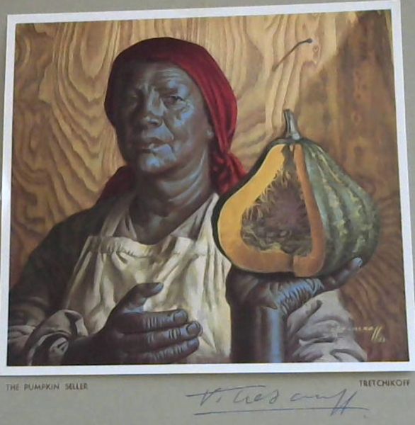 Image for Tretchikoff Print - Signed: Pumpkin Seller