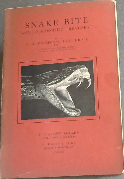 Image for Snake Bite and its Scientific Treatment