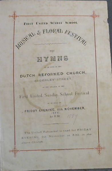 Image for FIRST UNITED SUNDAY SCHOOL - MUSICAL & FLORAL FESTIVAL