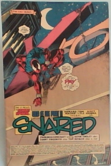 The Scarlet Spider : Web Of Life Par II SNARED - Spiderman Vol 1