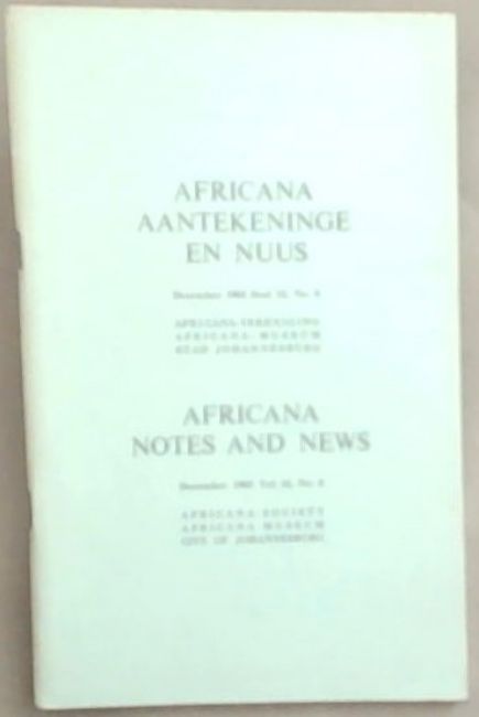 Africana bulletin 10, 1969