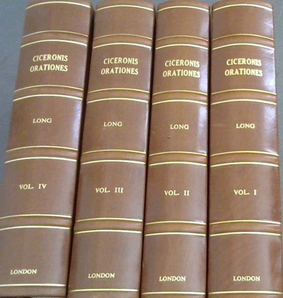 Image for M Tulli Cicernonis - Orationes - 4 volumes (Bibliotheca Classica)