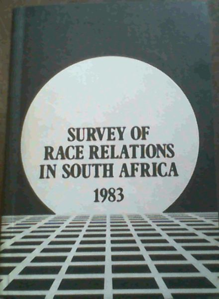 Image for Race Relations Survey 1983
