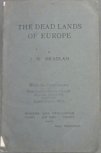 Image for The Dead Lands of Europe