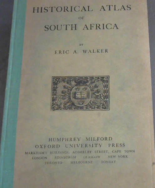 Image for Historical Atlas of South Africa