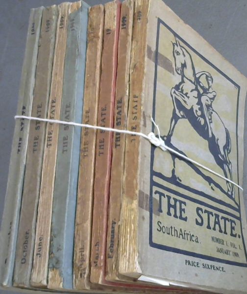 Image for The State. South Africa - Volume 1, Nos 1, 2, 3, 4, 5, 6, 10, 12